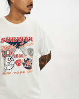 Vintage MLB Yankees vs Mets Tee  <br>L