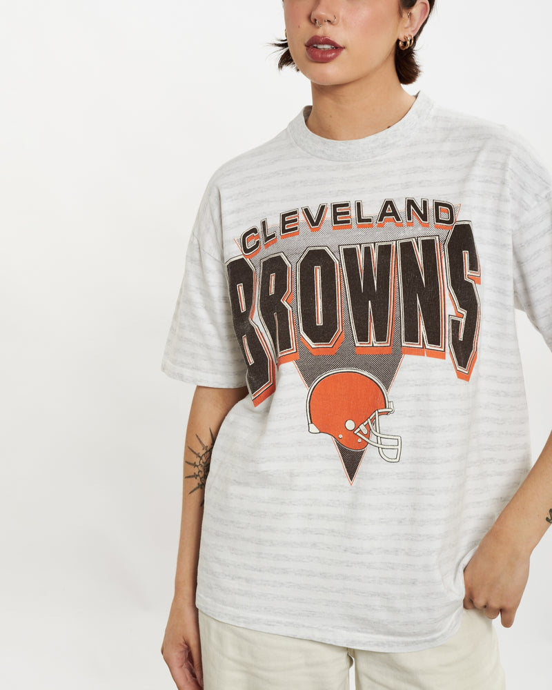 Vintage 90s NFL Cleveland Browns Tee <br>M , The Real Deal , newtown, sydney, australia, thrift store, opshop, preloved, secondhand, sustainable, retro, antique, 70s, 80s, 90s, 2000s, 00s, fashion, clothing, streetwear, trendy, garment, style, boutique, store, shop, archive, sale, cheap, best, top