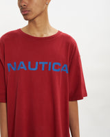 Vintage 90s Nautica Tee <br>L , The Real Deal , newtown, sydney, australia, thrift store, opshop, preloved, secondhand, sustainable, retro, antique, 70s, 80s, 90s, 2000s, 00s, fashion, clothing, streetwear, trendy, garment, style, boutique, store, shop, archive, sale, cheap, best, top