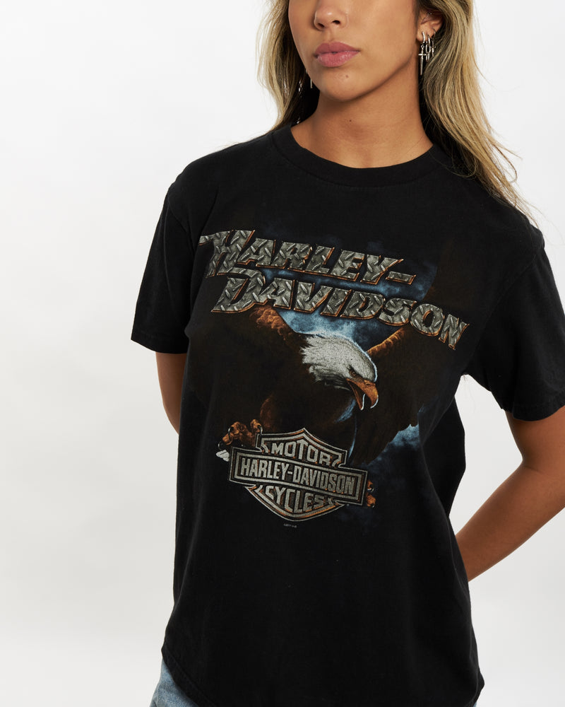 Vintage Harley Davidson Tee <br>XS , The Real Deal , newtown, sydney, australia, thrift store, opshop, preloved, secondhand, sustainable, retro, antique, 70s, 80s, 90s, 2000s, 00s, fashion, clothing, streetwear, trendy, garment, style, boutique, store, shop, archive, sale, cheap, best, top