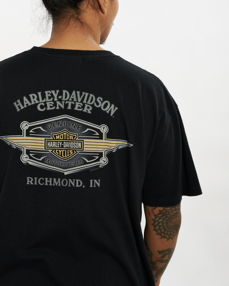 Vintage Harley Davidson Tee <br>L , The Real Deal , newtown, sydney, australia, thrift store, opshop, preloved, secondhand, sustainable, retro, antique, 70s, 80s, 90s, 2000s, 00s, fashion, clothing, streetwear, trendy, garment, style, boutique, store, shop, archive, sale, cheap, best, top