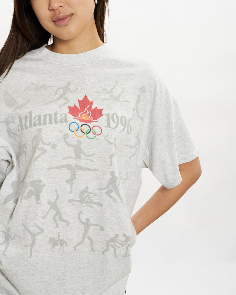 Vintage 1996 Atlanta Olympics Tee <br>S , The Real Deal , newtown, sydney, australia, thrift store, opshop, preloved, secondhand, sustainable, retro, antique, 70s, 80s, 90s, 2000s, 00s, fashion, clothing, streetwear, trendy, garment, style, boutique, store, shop, archive, sale, cheap, best, top