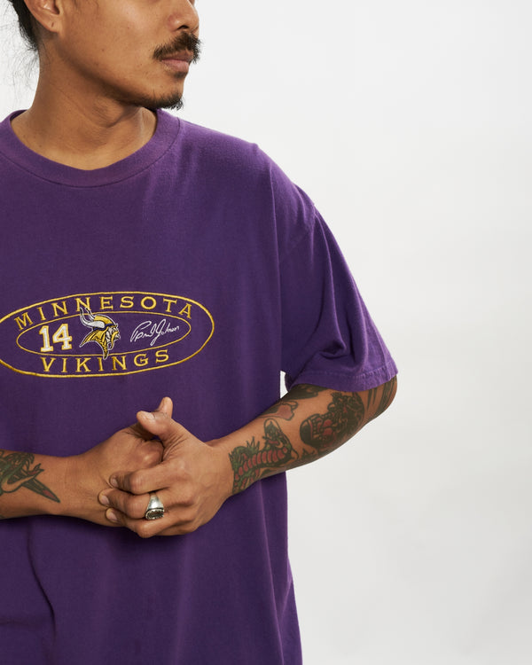 90s NFL Minnesota Vikings Tee <br>L