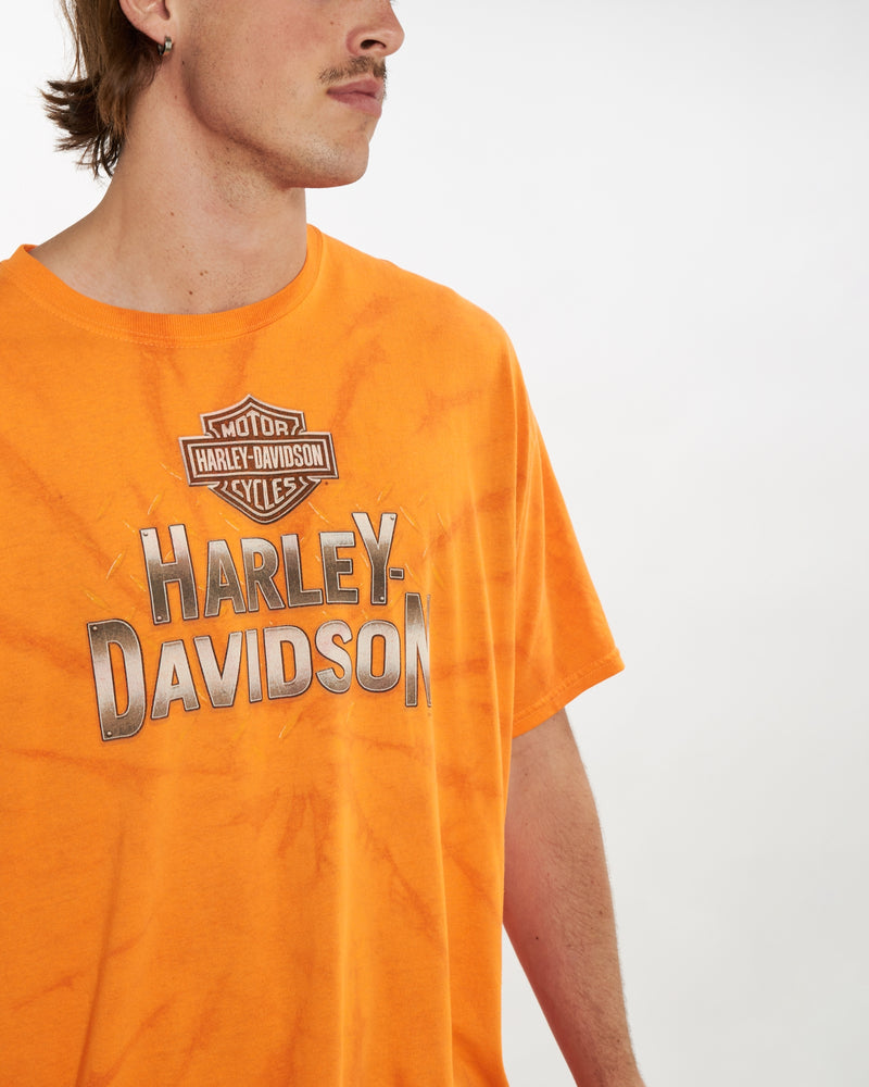 Vintage Harley Davidson Tee <br>XL , The Real Deal , newtown, sydney, australia, thrift store, opshop, preloved, secondhand, sustainable, retro, antique, 70s, 80s, 90s, 2000s, 00s, fashion, clothing, streetwear, trendy, garment, style, boutique, store, shop, archive, sale, cheap, best, top