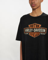 Vintage Harley Davidson Tee <br>L , The Real Deal , newtown, sydney, australia, thrift store, opshop, preloved, secondhand, sustainable, retro, antique, 70s, 80s, 90s, 2000s, 00s, fashion, clothing, streetwear, trendy, garment, style, boutique, store, shop, archive, sale, cheap, best, top