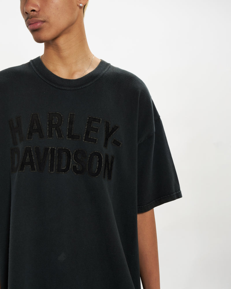 Vintage Harley Davidson Tee <br>L , The Real Deal , newtown, sydney, australia, thrift store, opshop, preloved, secondhand, sustainable, retro, antique, 70s, 80s, 90s, 2000s, 00s, fashion, clothing, streetwear, trendy, garment, style, boutique, store, shop, archive, sale, cheap, best, top