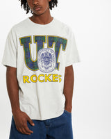 Vintage 90s University Of Toledo Rockets Tee <br>L