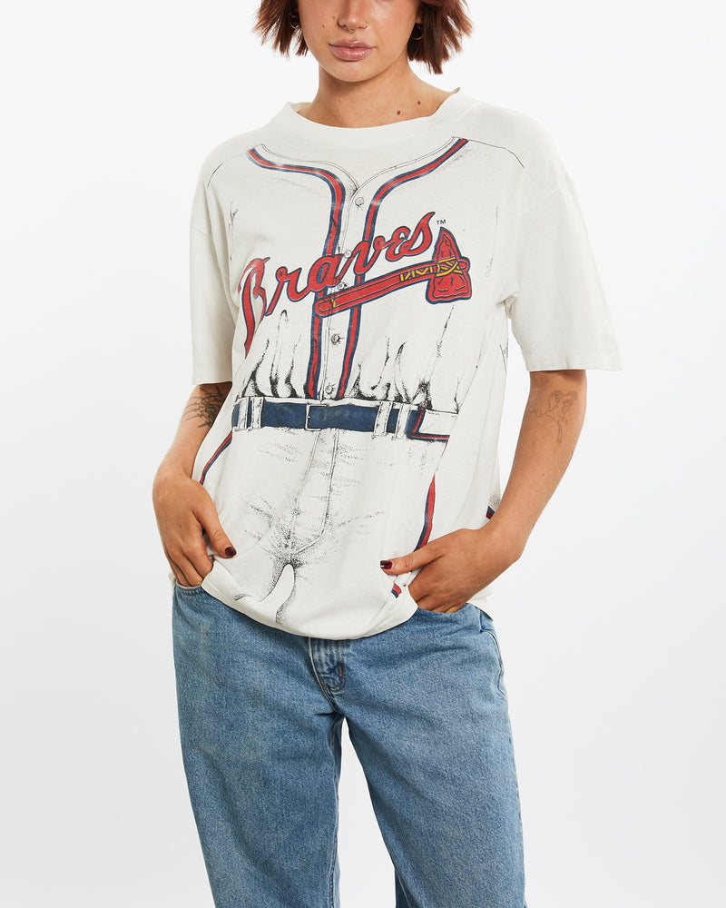 Vintage 90s MLB Atlanta Braves Tee <br>M