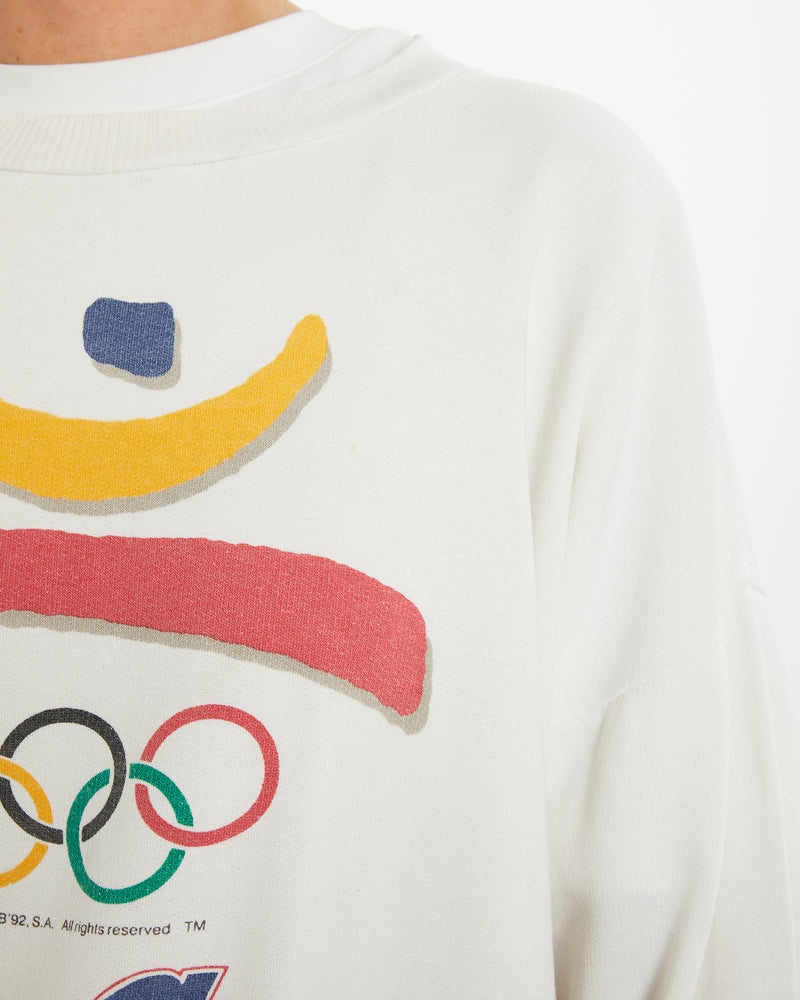 Vintage 1992 Barcelona Olympics Sweatshirt <br>M