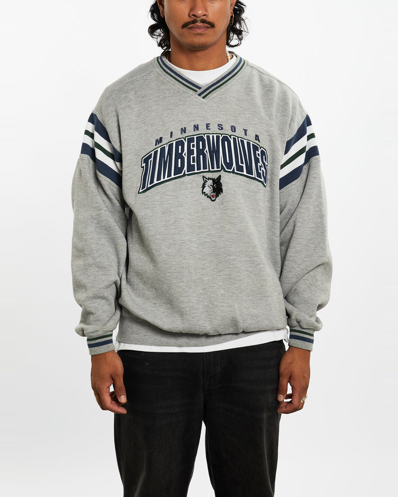 90s NCAA Minnesota Timberwolves Sweatshirt <br>L