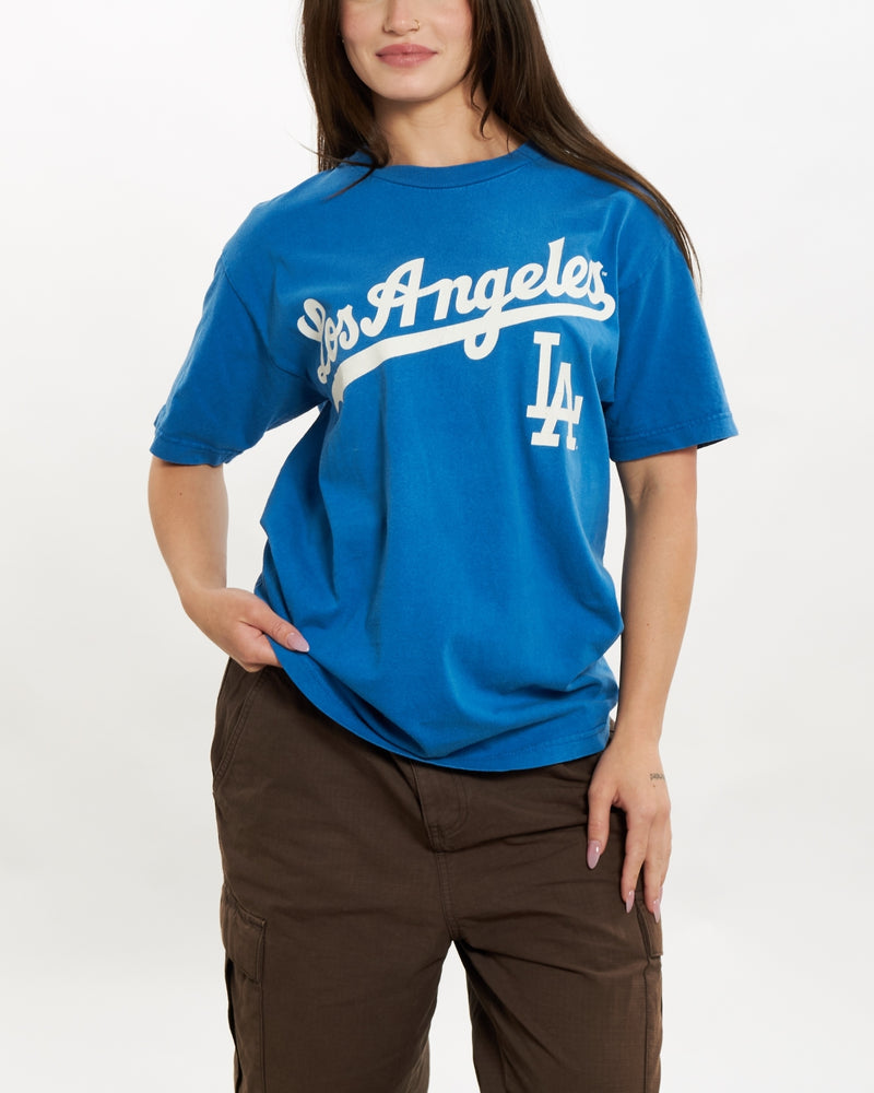 Vintage MLB Los Angeles Dodgers Tee <br>S , The Real Deal , newtown, sydney, australia, thrift store, opshop, preloved, secondhand, sustainable, retro, antique, 70s, 80s, 90s, 2000s, 00s, fashion, clothing, streetwear, trendy, garment, style, boutique, store, shop, archive, sale, cheap, best, top