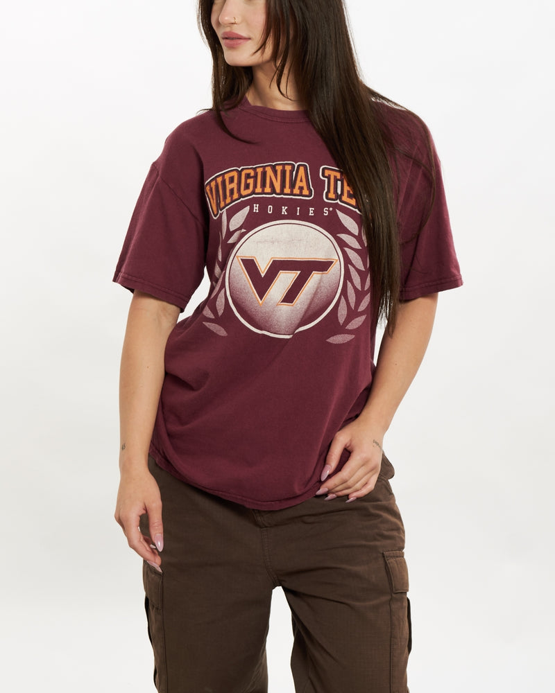 Vintage NCAA Virginia Tech Hokies Tee <br>S , The Real Deal , newtown, sydney, australia, thrift store, opshop, preloved, secondhand, sustainable, retro, antique, 70s, 80s, 90s, 2000s, 00s, fashion, clothing, streetwear, trendy, garment, style, boutique, store, shop, archive, sale, cheap, best, top