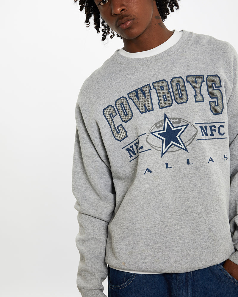 Vintage NFL Dallas Cowboys Sweatshirt <br>L , The Real Deal , newtown, sydney, australia, thrift store, opshop, preloved, secondhand, sustainable, retro, antique, 70s, 80s, 90s, 2000s, 00s, fashion, clothing, streetwear, trendy, garment, style, boutique, store, shop, archive, sale, cheap, best, top