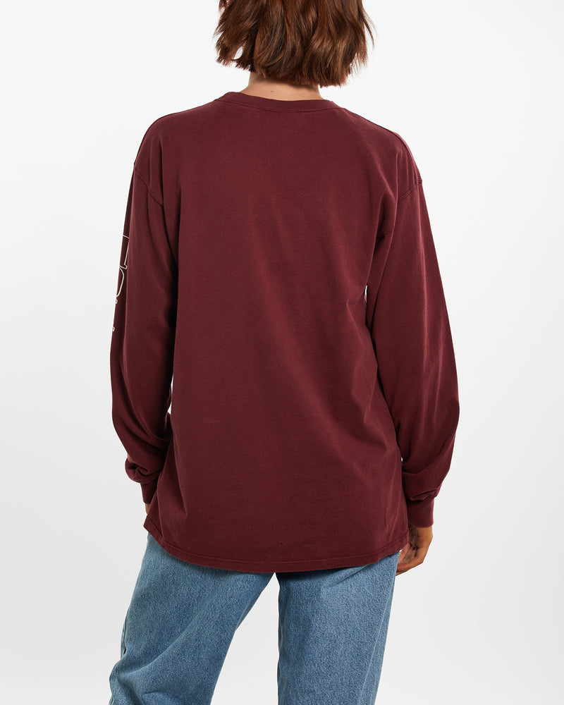 90s NCAA Virginia Tech Hokies Long Sleeve Tee <br>M