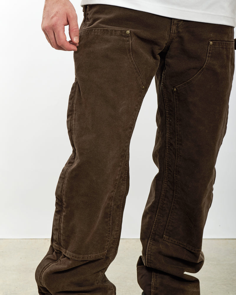 Vintage Carhartt 'Quilted Double Knee' Carpenter Pants <br>32"