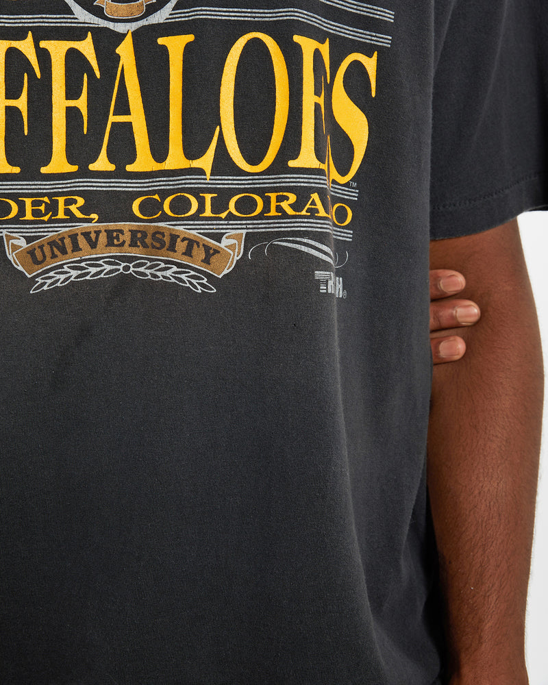 Vintage 90s NCAA Colorado University Buffaloes Tee <br>L