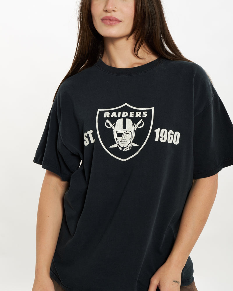 Vintage NFL Los Angeles Raiders Tee <br>S , The Real Deal , newtown, sydney, australia, thrift store, opshop, preloved, secondhand, sustainable, retro, antique, 70s, 80s, 90s, 2000s, 00s, fashion, clothing, streetwear, trendy, garment, style, boutique, store, shop, archive, sale, cheap, best, top