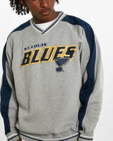 Vintage 90s NHL St. Louis Blues Sweatshirt <br>L