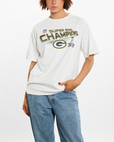 Vintage NFL Green Bay Packers Super Bowl Tee <br>M