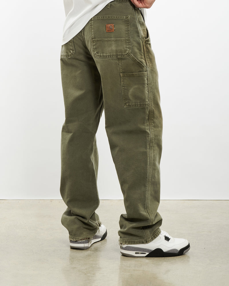 Vintage Carhartt 'Flannel Lined' Carpenter Pants <br>32"