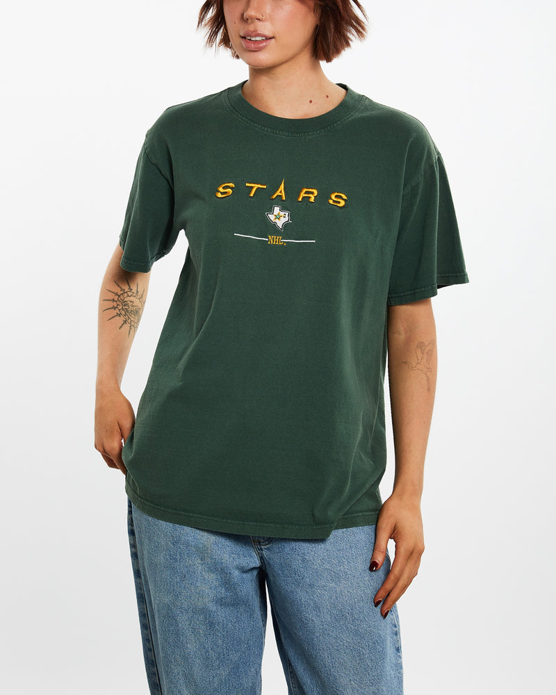 Vintage 90s NHL Texas Stars Tee <br>M , The Real Deal , newtown, sydney, australia, thrift store, opshop, preloved, secondhand, sustainable, retro, antique, 70s, 80s, 90s, 2000s, 00s, fashion, clothing, streetwear, trendy, garment, style, boutique, store, shop, archive, sale, cheap, best, top