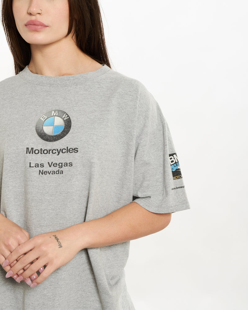 Vintage BMW Motorcycles Tee <br>S , The Real Deal , newtown, sydney, australia, thrift store, opshop, preloved, secondhand, sustainable, retro, antique, 70s, 80s, 90s, 2000s, 00s, fashion, clothing, streetwear, trendy, garment, style, boutique, store, shop, archive, sale, cheap, best, top