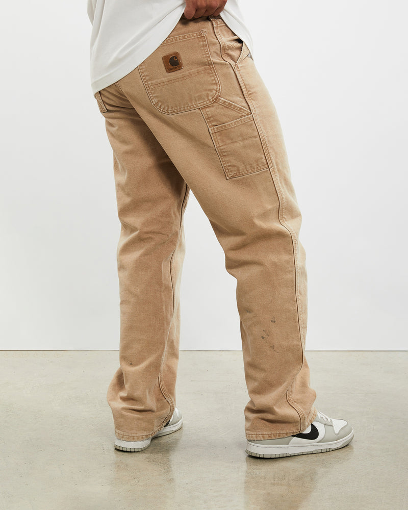 Vintage Carhartt 'Flannel Lined' Carpenter Pants <br>36"