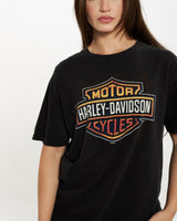 Vintage Harley Davidson Tee <br>S , The Real Deal , newtown, sydney, australia, thrift store, opshop, preloved, secondhand, sustainable, retro, antique, 70s, 80s, 90s, 2000s, 00s, fashion, clothing, streetwear, trendy, garment, style, boutique, store, shop, archive, sale, cheap, best, top