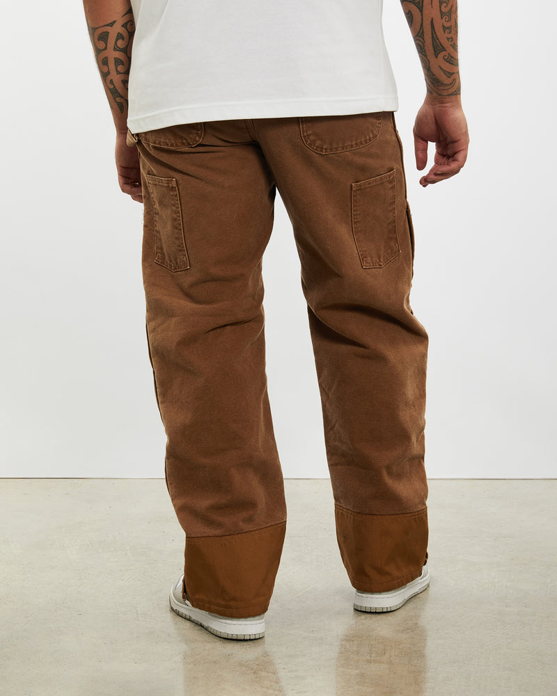 Vintage Carhartt 'Quilted Double Knee' Carpenter Pants <br>36"