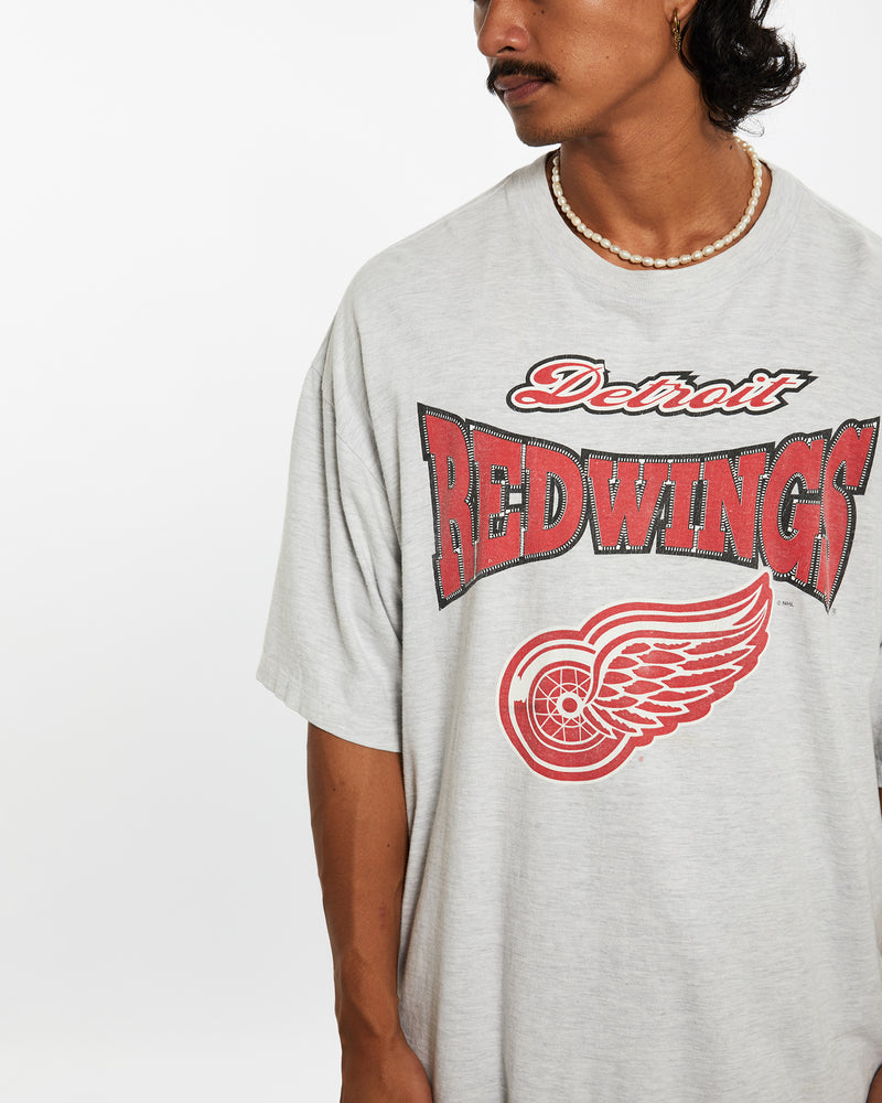 Vintage NHL Detroit Red Wings Tee <br>XL , The Real Deal , newtown, sydney, australia, thrift store, opshop, preloved, secondhand, sustainable, retro, antique, 70s, 80s, 90s, 2000s, 00s, fashion, clothing, streetwear, trendy, garment, style, boutique, store, shop, archive, sale, cheap, best, top