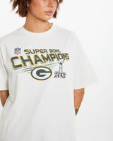 Vintage NFL Green Bay Packers Super Bowl Tee <br>M