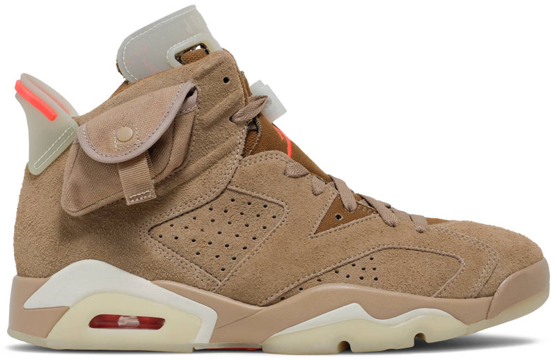 Travis Scott x Air Jordan 6 Retro 'British Khaki'