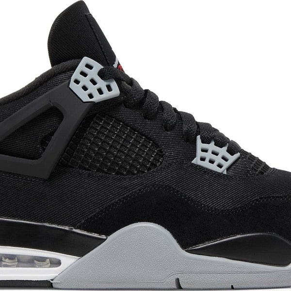 Nike selling Air Jordan 4 Retro Black Canvas EU42,5