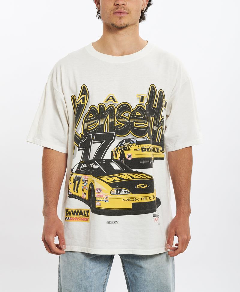 Vintage 90s NASCAR Tee <br>L , The Real Deal , newtown, sydney, australia, thrift store, opshop, preloved, secondhand, sustainable, retro, antique, 70s, 80s, 90s, 2000s, 00s, fashion, clothing, streetwear, trendy, garment, style, boutique, store, shop, archive, sale, cheap, best, top