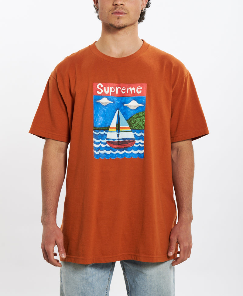 【品切れ】新品未使用品 Supreme Sailboat Tee Tシャツ/カットソー(半袖/袖なし)