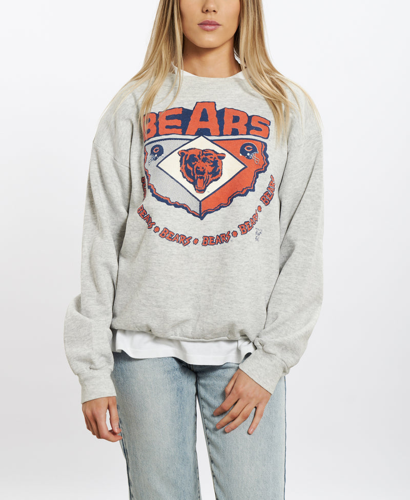 Vintage 90s Chicago Bears Sweatshirt <br>XS , The Real Deal , newtown, sydney, australia, thrift store, opshop, preloved, secondhand, sustainable, retro, antique, 70s, 80s, 90s, 2000s, 00s, fashion, clothing, streetwear, trendy, garment, style, boutique, store, shop, archive, sale, cheap, best, top