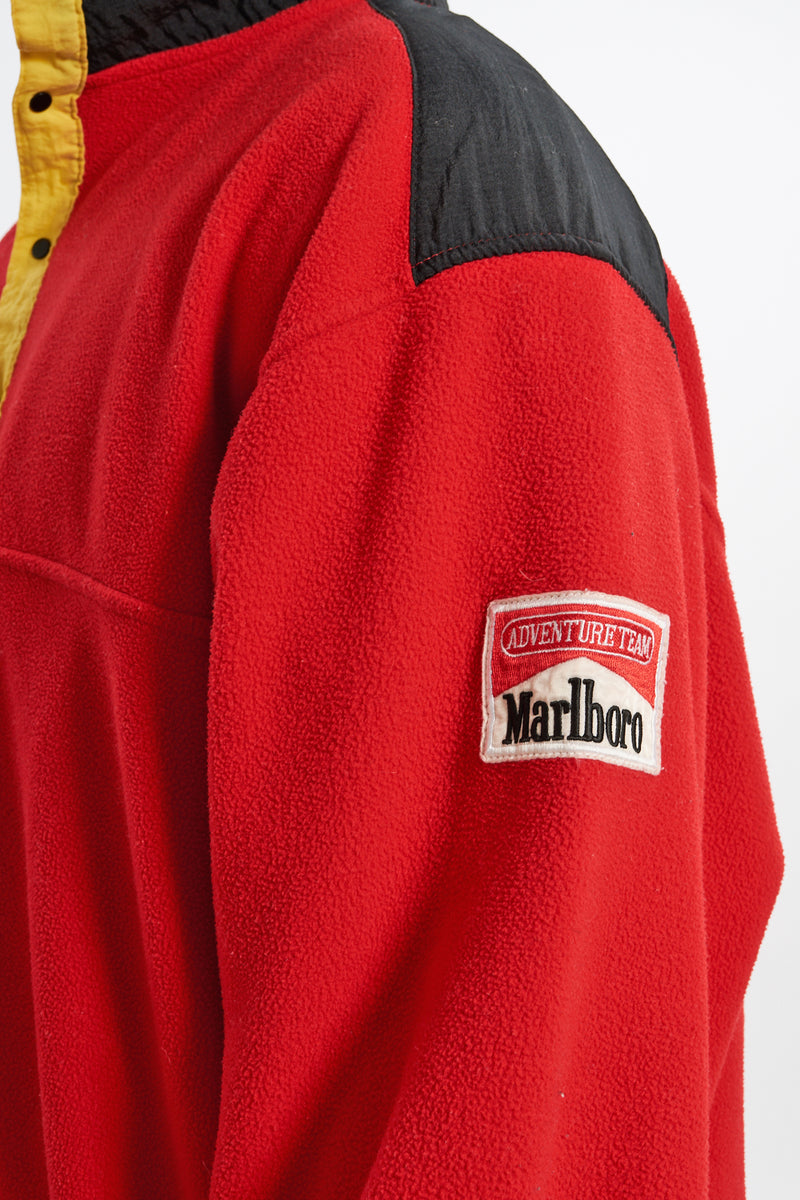 Vintage 90s Marlboro Cigarettes Fleece Sweatshirt <br>L