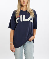 Vintage 90s Fila Logo Tee <br>M , The Real Deal , newtown, sydney, australia, thrift store, opshop, preloved, secondhand, sustainable, retro, antique, 70s, 80s, 90s, 2000s, 00s, fashion, clothing, streetwear, trendy, garment, style, boutique, store, shop, archive, sale, cheap, best, top