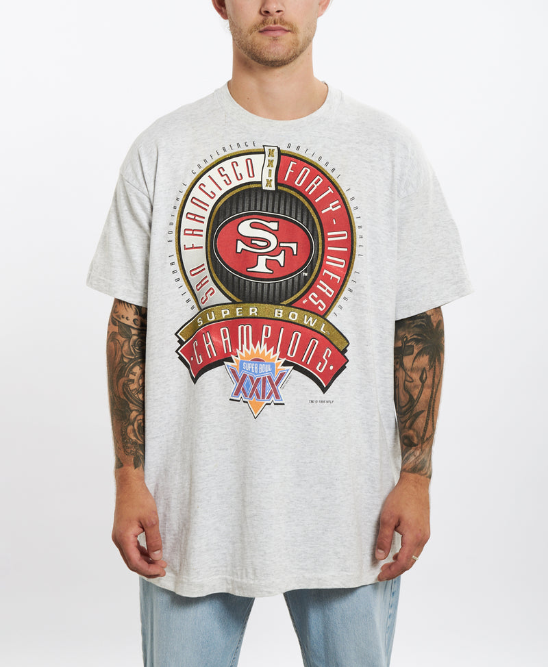 Vintage 90s San Fransisco 49ers Tee <br>XL , The Real Deal , newtown, sydney, australia, thrift store, opshop, preloved, secondhand, sustainable, retro, antique, 70s, 80s, 90s, 2000s, 00s, fashion, clothing, streetwear, trendy, garment, style, boutique, store, shop, archive, sale, cheap, best, top