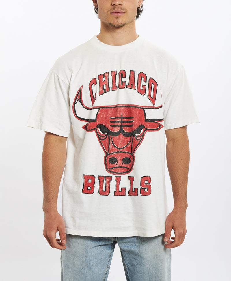 Vintage 90s Chicago Bulls Bootleg Tee <br>L , The Real Deal , newtown, sydney, australia, thrift store, opshop, preloved, secondhand, sustainable, retro, antique, 70s, 80s, 90s, 2000s, 00s, fashion, clothing, streetwear, trendy, garment, style, boutique, store, shop, archive, sale, cheap, best, top