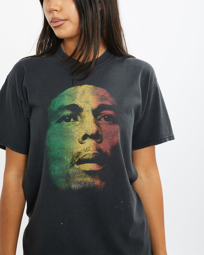 Vintage 1999 Bob Marley Tee <br>S , The Real Deal , newtown, sydney, australia, thrift store, opshop, preloved, secondhand, sustainable, retro, antique, 70s, 80s, 90s, 2000s, 00s, fashion, clothing, streetwear, trendy, garment, style, boutique, store, shop, archive, sale, cheap, best, top