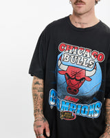 Vintage 1996 NBA Chicago Bulls Tee <br>L , The Real Deal , newtown, sydney, australia, thrift store, opshop, preloved, secondhand, sustainable, retro, antique, 70s, 80s, 90s, 2000s, 00s, fashion, clothing, streetwear, trendy, garment, style, boutique, store, shop, archive, sale, cheap, best, top