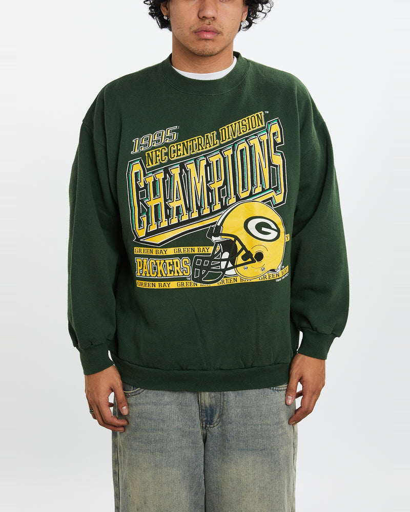 Vintage 1995 NFL Green Bay Packers Sweatshirt <br>L