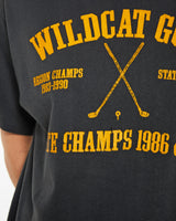 Vintage 1990 Wildcat Golf Tee <br>M , The Real Deal , newtown, sydney, australia, thrift store, opshop, preloved, secondhand, sustainable, retro, antique, 70s, 80s, 90s, 2000s, 00s, fashion, clothing, streetwear, trendy, garment, style, boutique, store, shop, archive, sale, cheap, best, top