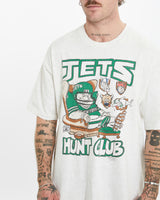 Vintage 1991 NFL New York Jets Tee <br>L , The Real Deal , newtown, sydney, australia, thrift store, opshop, preloved, secondhand, sustainable, retro, antique, 70s, 80s, 90s, 2000s, 00s, fashion, clothing, streetwear, trendy, garment, style, boutique, store, shop, archive, sale, cheap, best, top