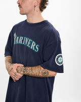 Vintage MLB Seattle Mariners Tee <br>L , The Real Deal , newtown, sydney, australia, thrift store, opshop, preloved, secondhand, sustainable, retro, antique, 70s, 80s, 90s, 2000s, 00s, fashion, clothing, streetwear, trendy, garment, style, boutique, store, shop, archive, sale, cheap, best, top