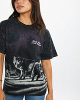 Vintage 90s All Over Print Wolf Wildlife Tee <br>XXS