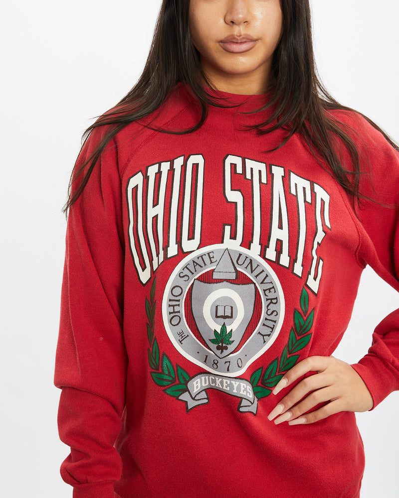 Vintage 90s NCAA Ohio State Buckeyes Sweatshirt <br>S