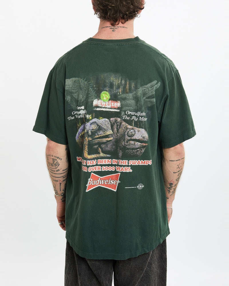 Vintage 1999 Budweiser Tee <br>L