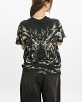 Vintage All Over Print Elephant Wildlife Tee <br>S